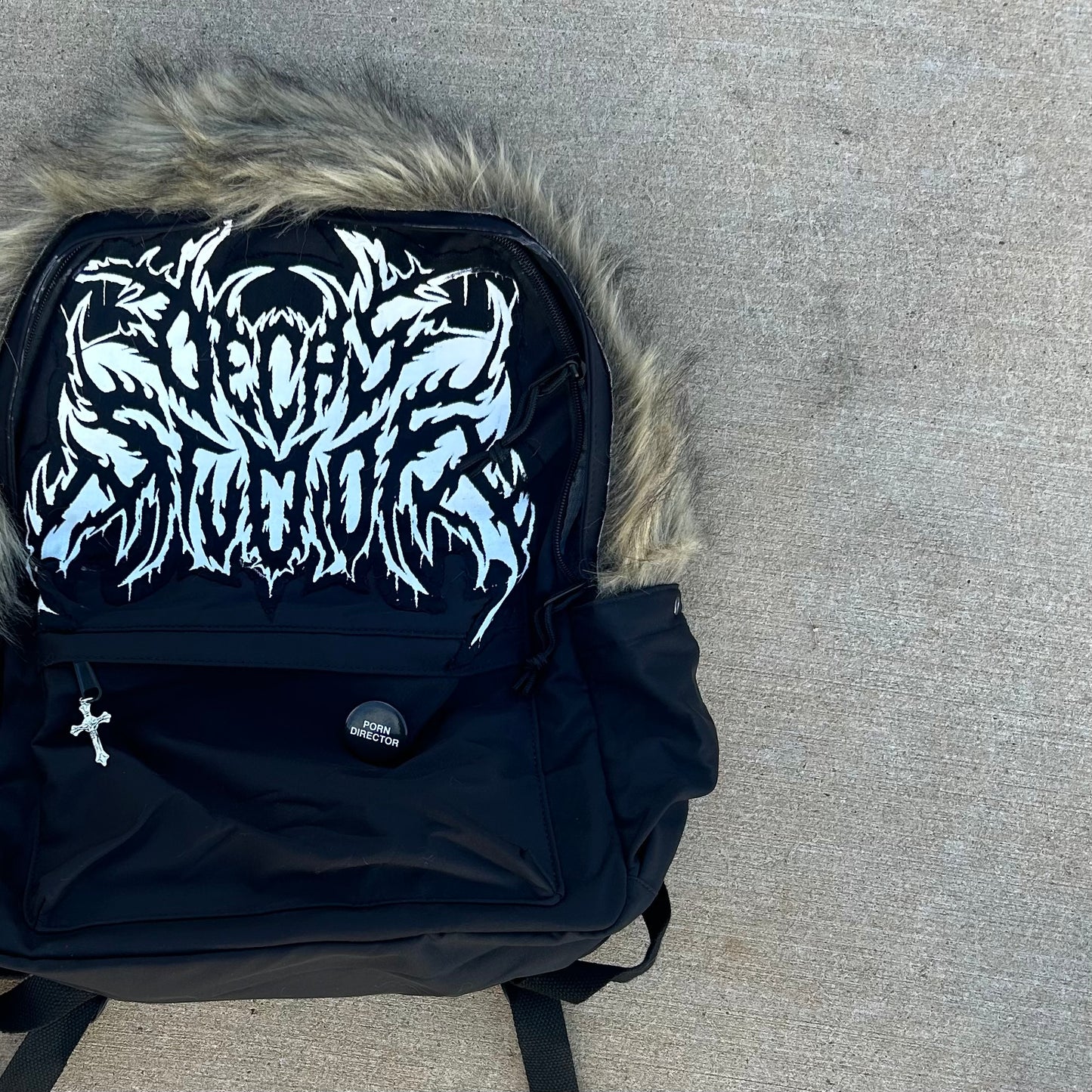 1/1 faux backpack