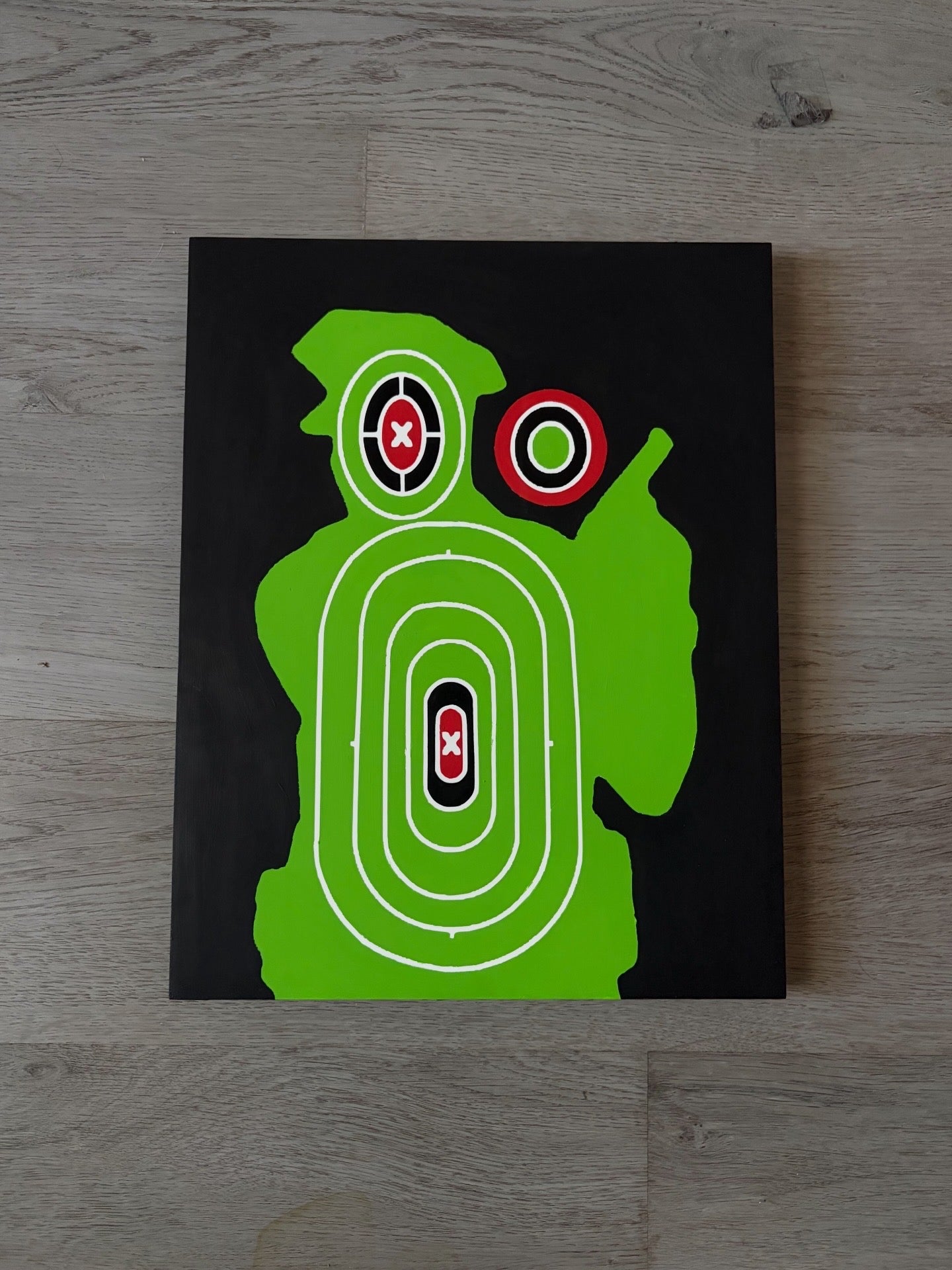 target practice painting