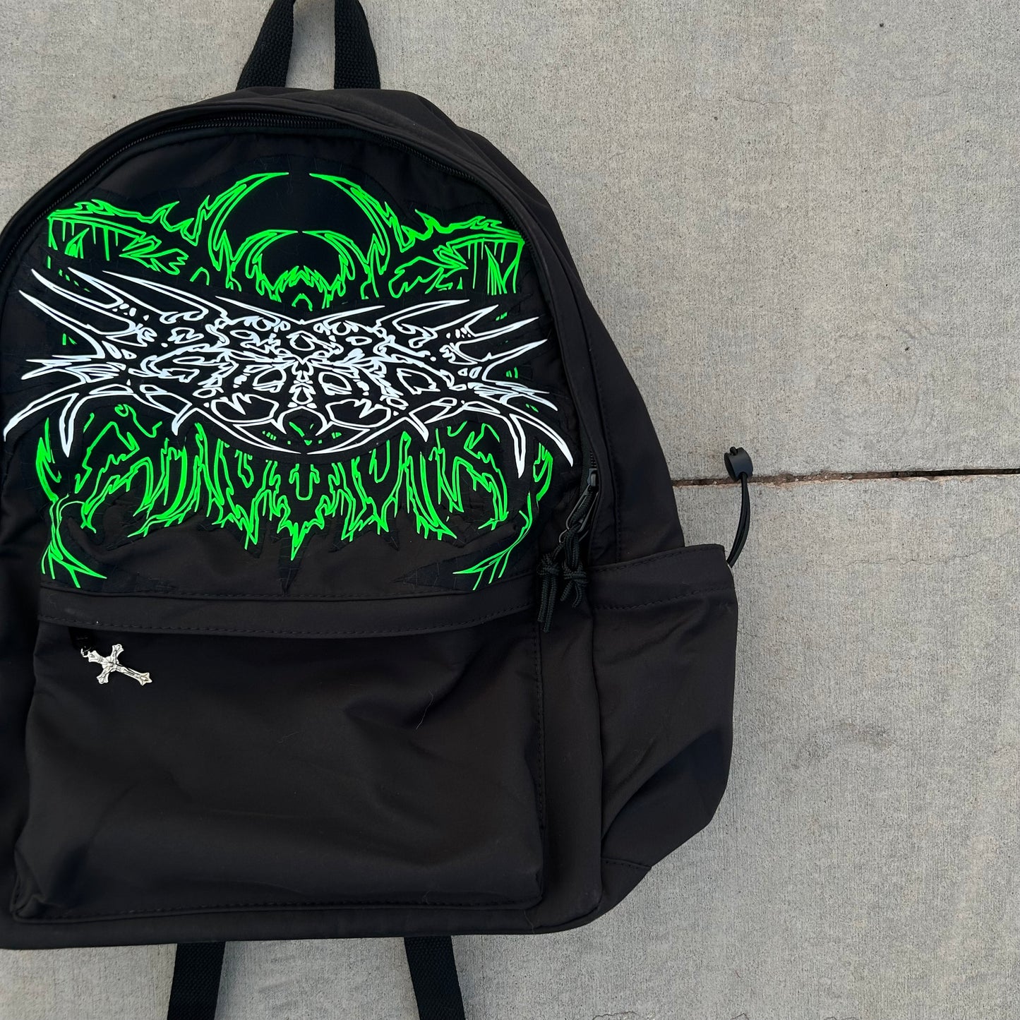neon backpack