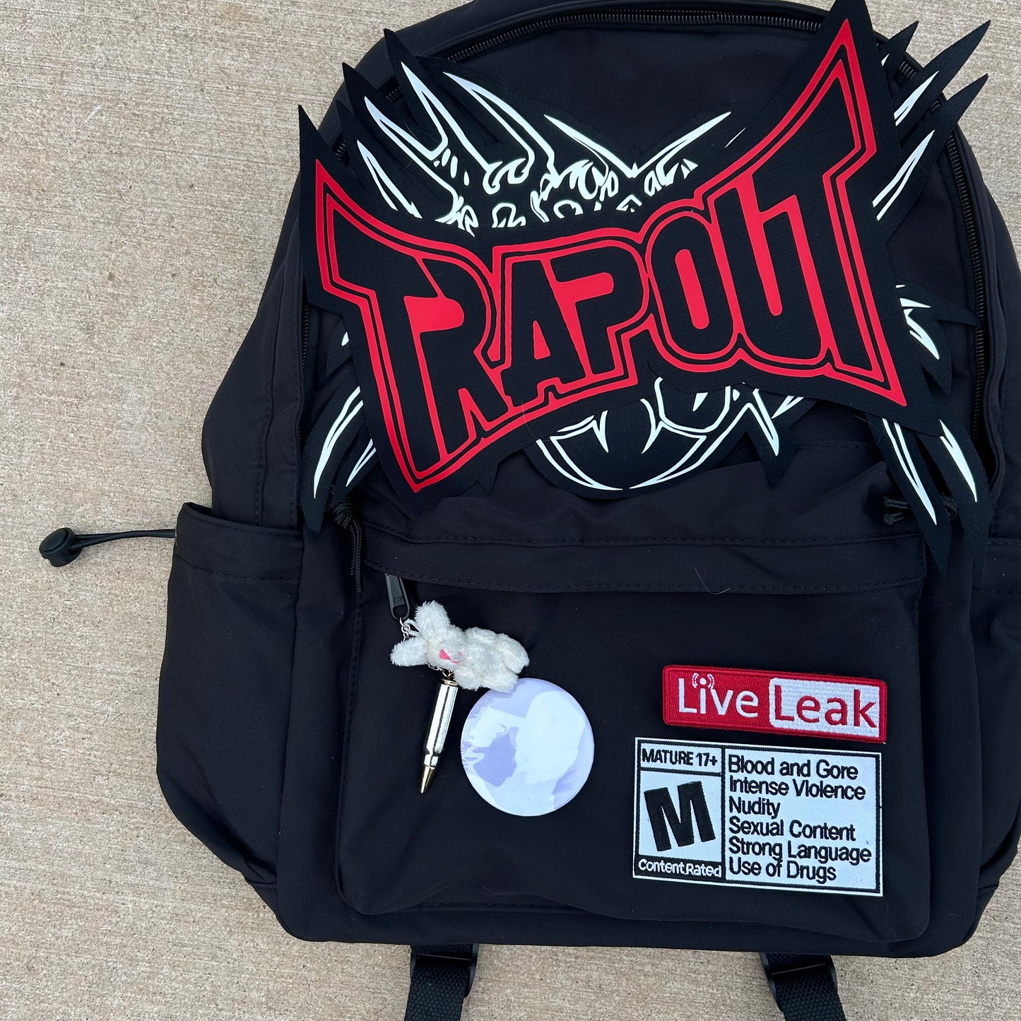1/1 trapout backpack