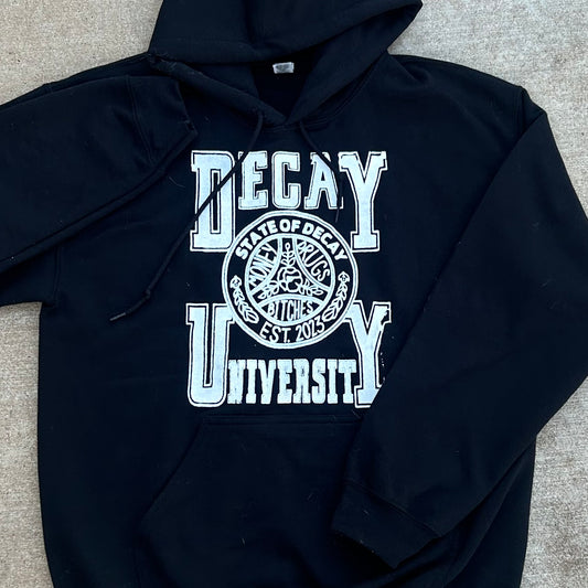 decay university hoodie (black)