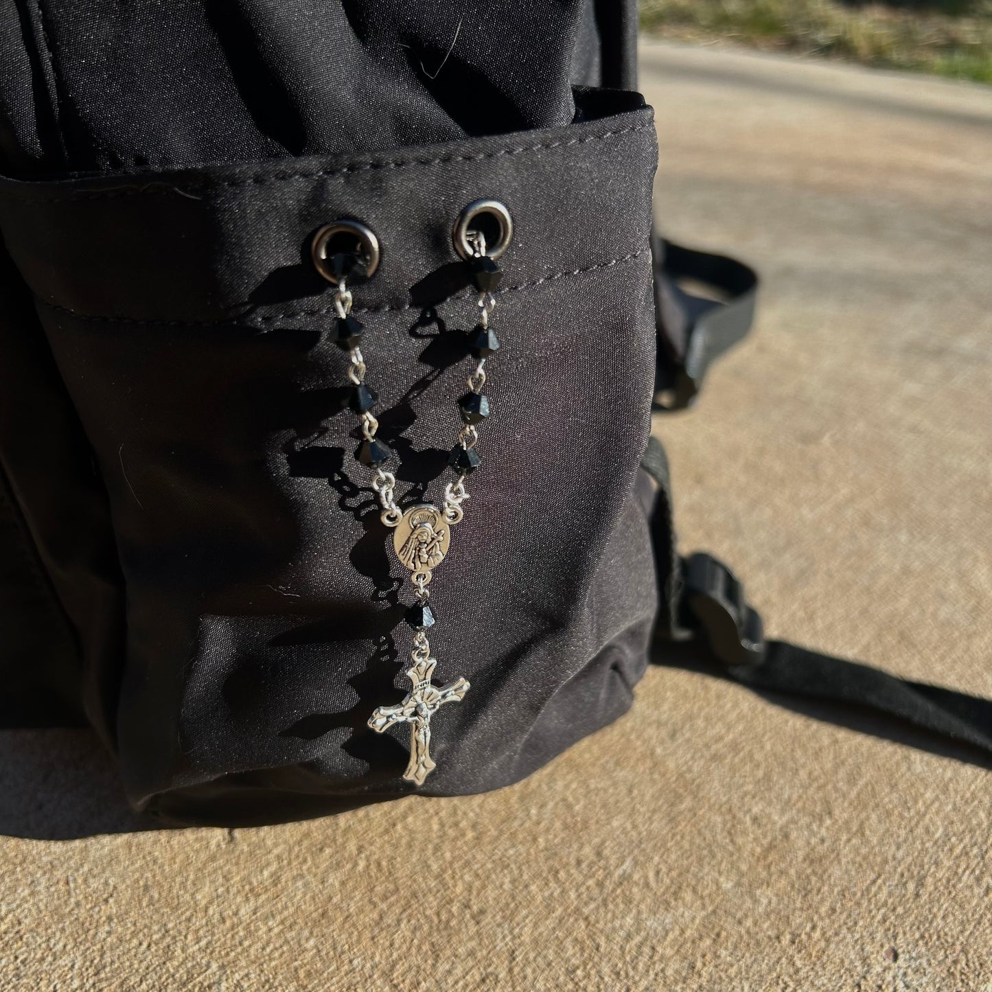 rosary backpack