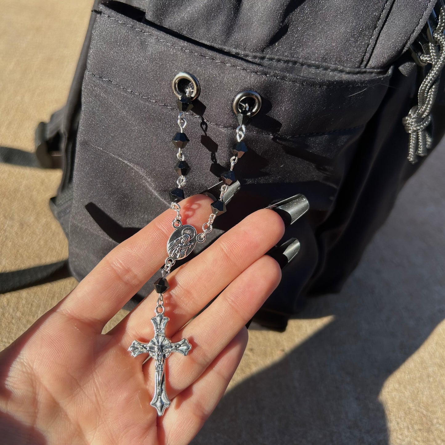 rosary backpack